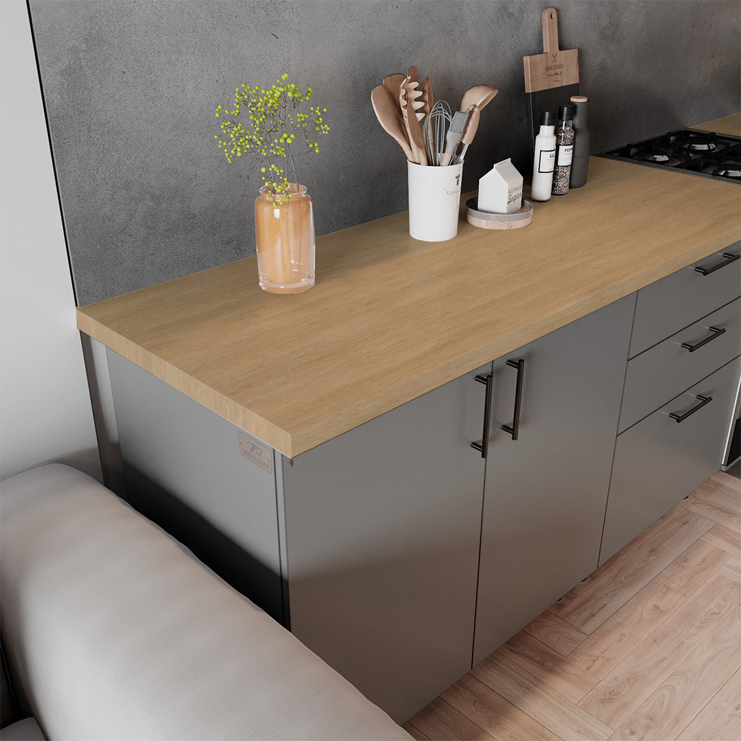 HPL Compact 7120/7 Carpenter Oak 4200*1320*12 - фото 3