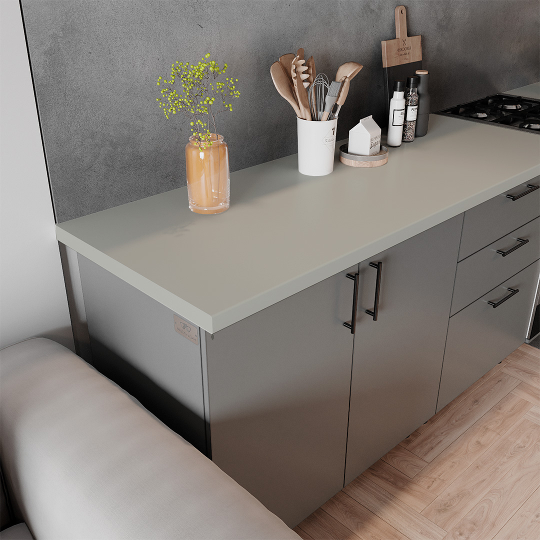 Grey 3000*600*40 SL Столешница - фото 3