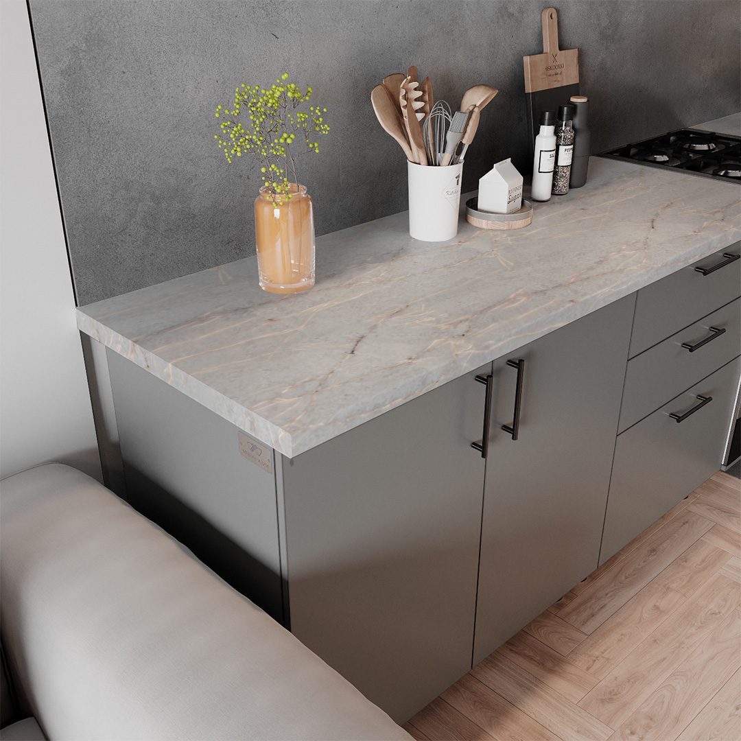 Electric Quartzite 4200*600*40 SL Столешница - фото 3