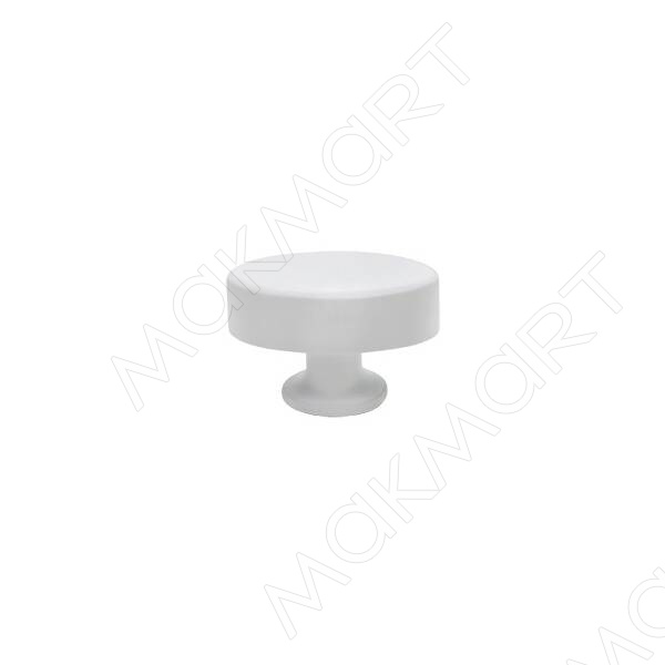 Ручка M5320.K.WHITE кнопка белый мат ММ
