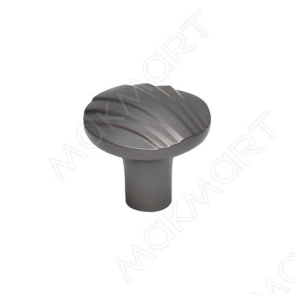 Ручка M8061.K.MBN кнопка графит ММ