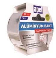 Лента клейкая алюминиевая 50мм*10м APEL 1шт