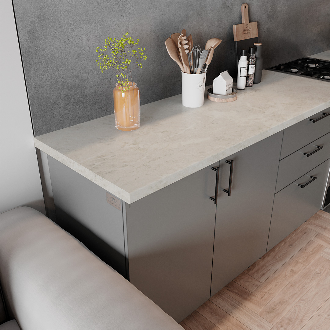 Королевский опал светлый мт R38мм, SF Столешница - фото 3