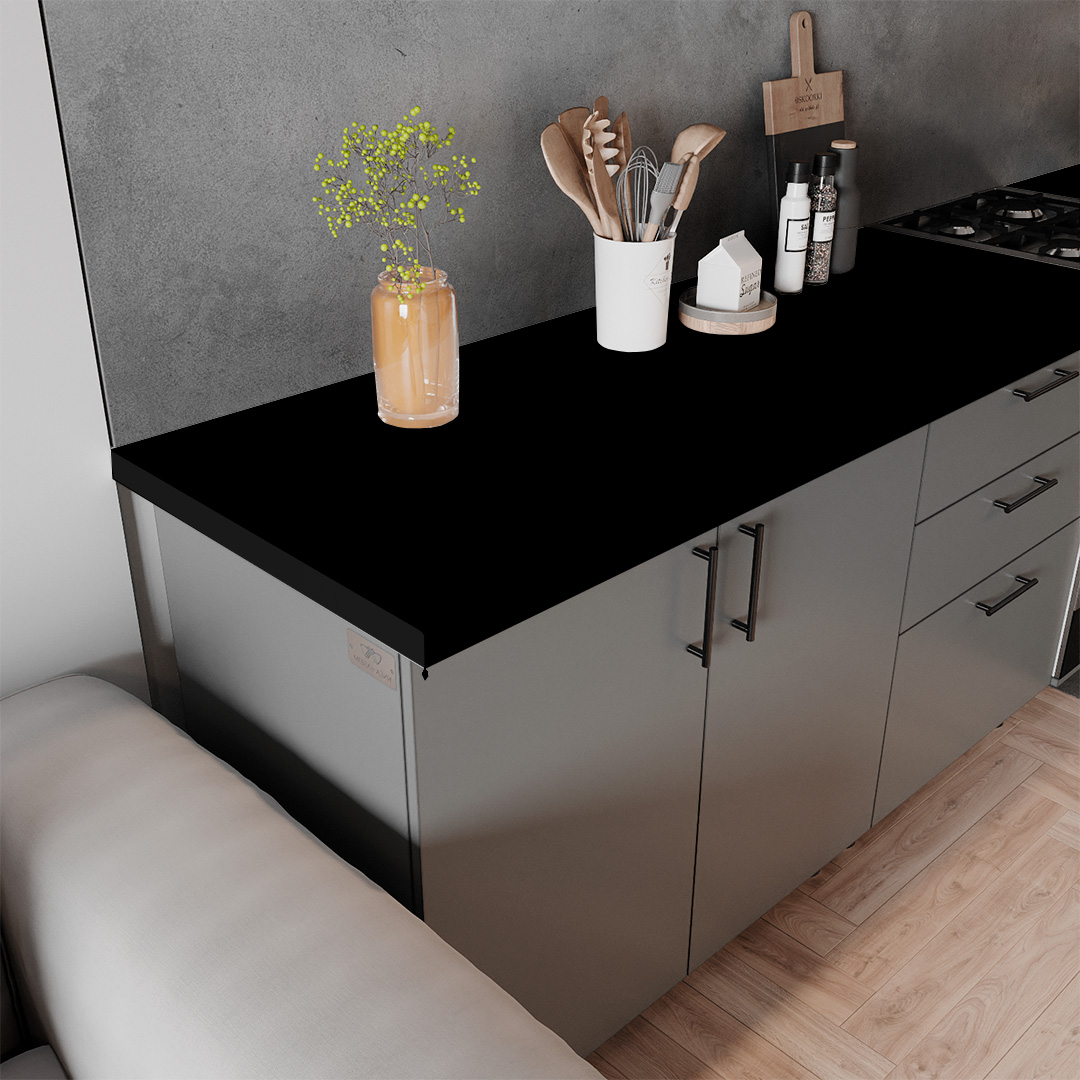 HPL Compact Black 1021/Q 4200*1320*12 - фото 3