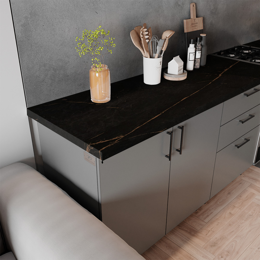 Каспий Черное Золото R3 мт R38мм, SF Столешница - фото 3